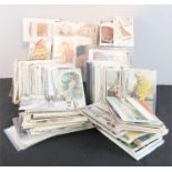 A large quantity of postcards, various worldwide, comical, mostly early 20th century. (Approximately