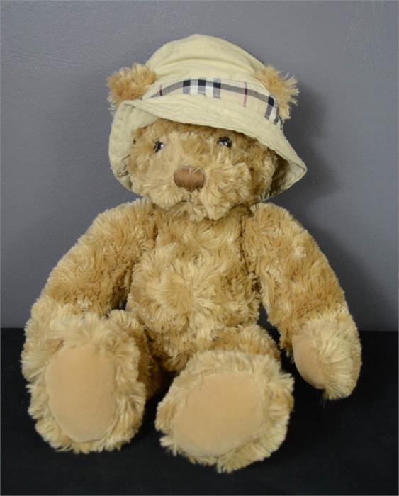 A Burberry teddy bear.