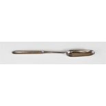 A George III double ended silver marrow scoop, George Smith & Wiliam Fearn, London.