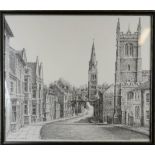 John Carling, '80, print of St Marys Hill, Stamford.