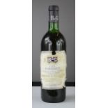 Margaux, Barton & Guestier 1972 red wine.