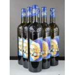 Six bottles of Chateau Rougier Cuvee de L'an white wine.