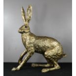 A Frith Sculpture hare, 50cm high.