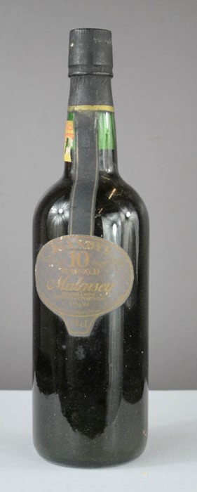 Malmsey Medeira Ten Year Old 1983 Island bottled 75cl.