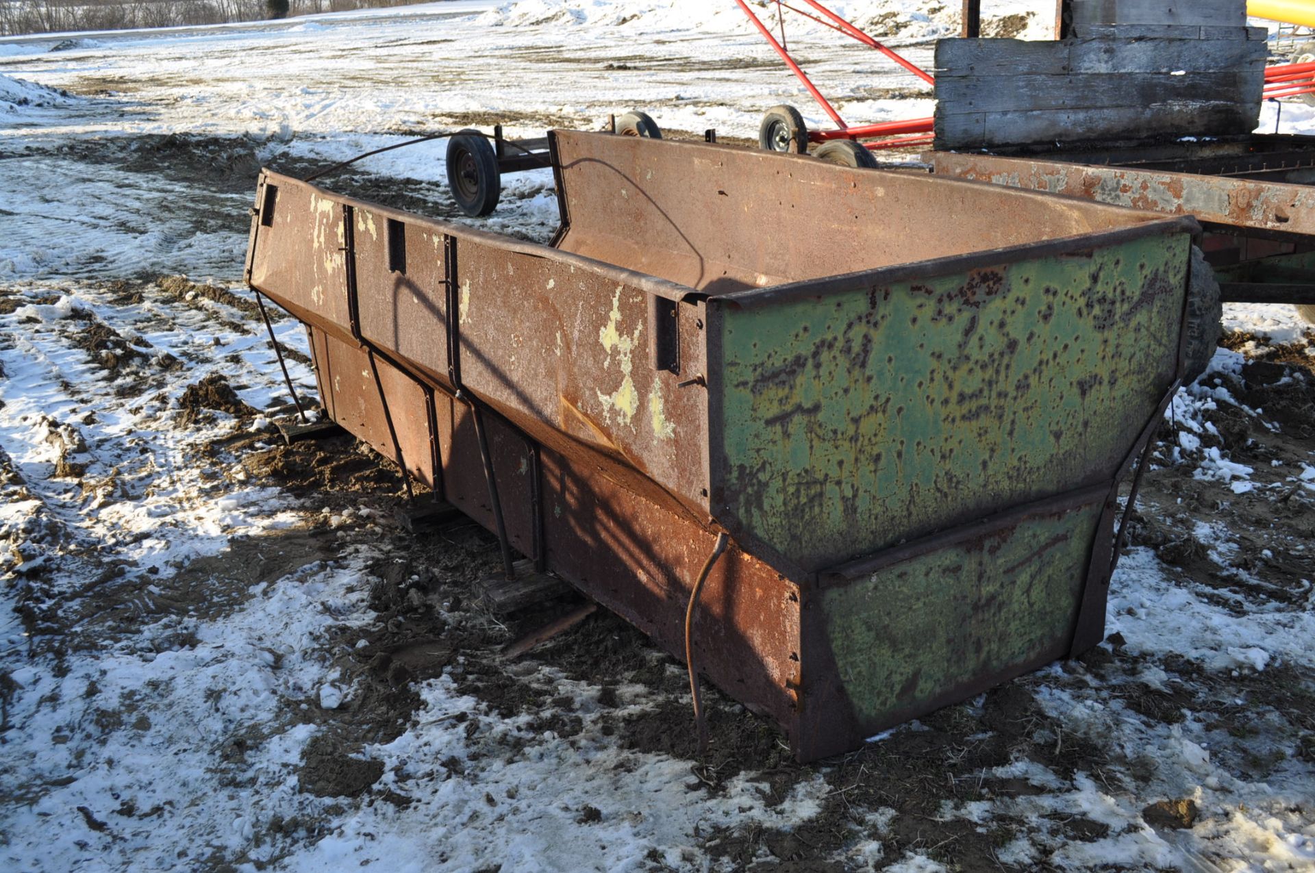 John Deere steel box