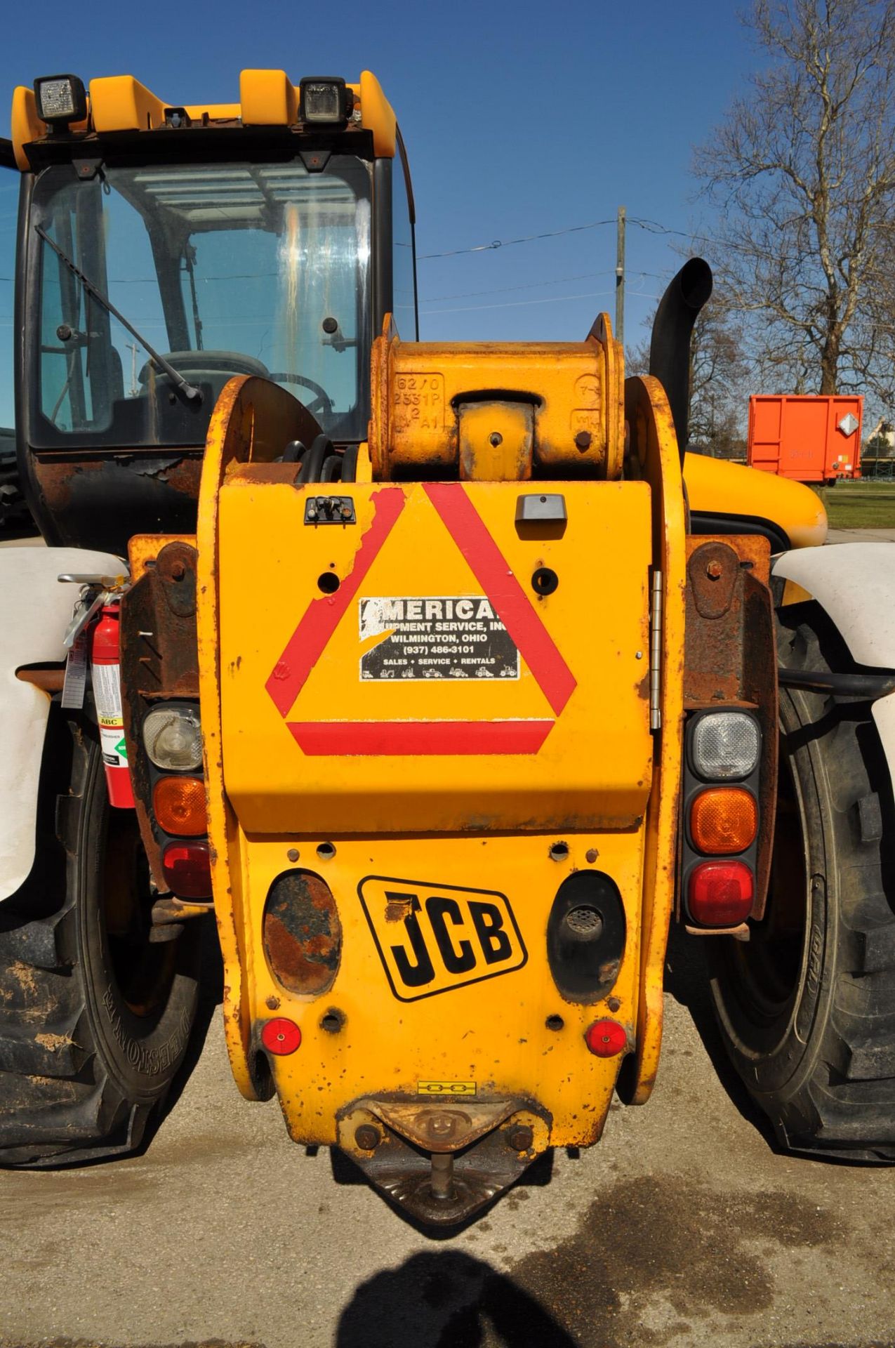 2002 JCB 540 Telehanderler w/ bucket and forks, 19.5L-24 tires, SN 20489, rough - Image 8 of 15