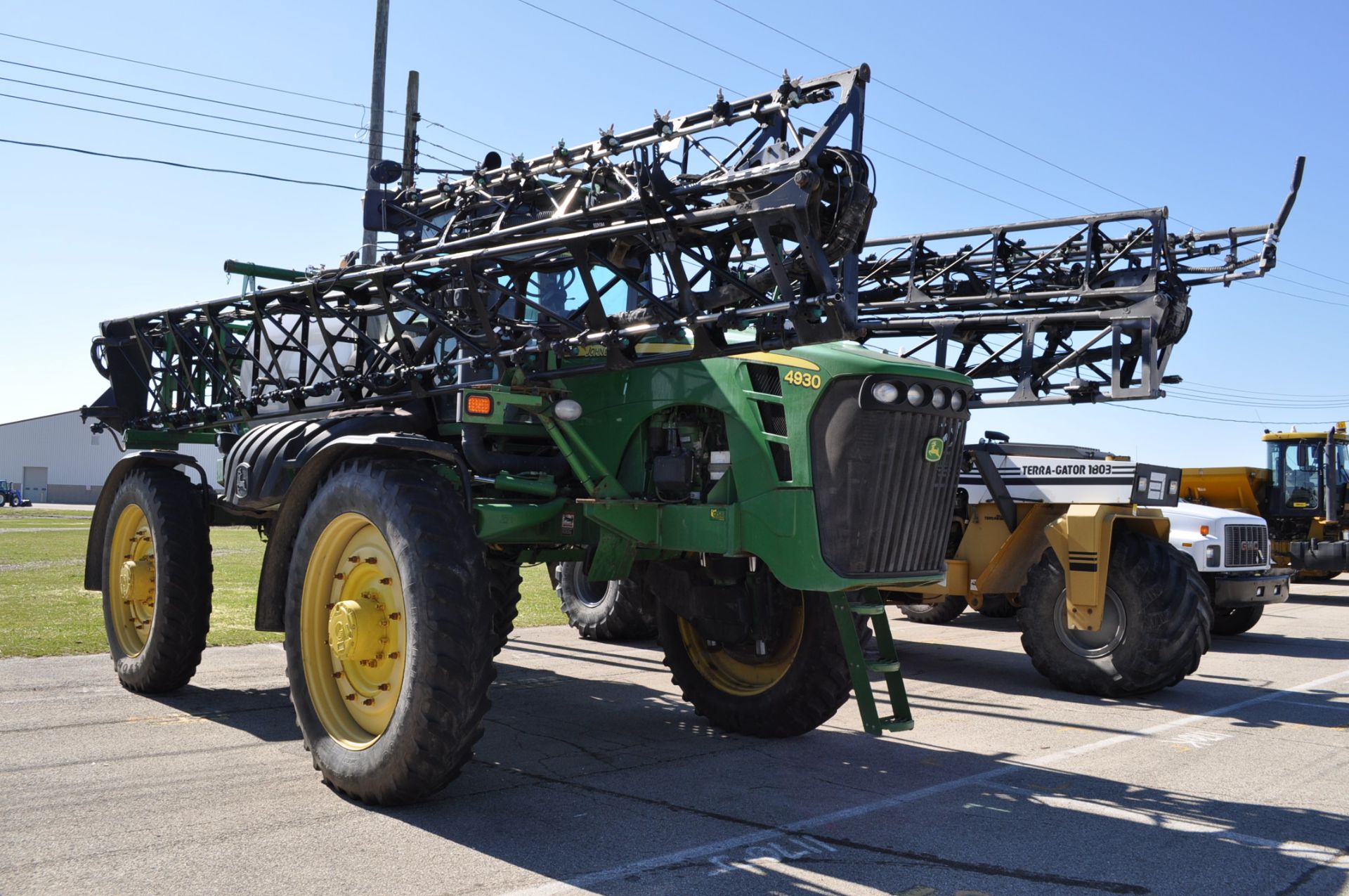 2010 John Deere 4930 combo, 5180 hrs, 380/105R50 tires, 710/70R42 float tires, 1250 SS tank, - Image 4 of 25