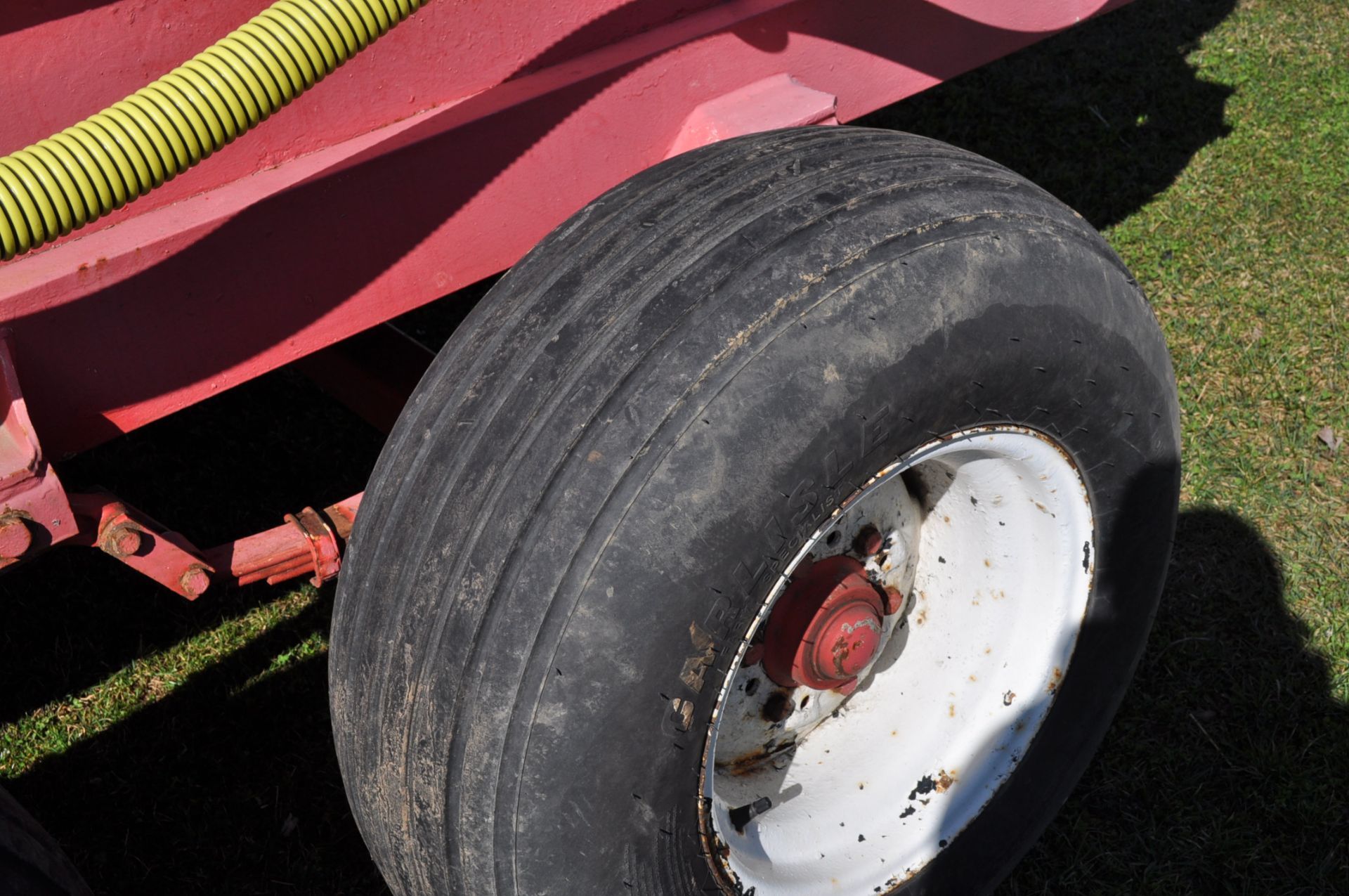 1000 gal SS fertilizer trailer, tandem axle, 2" pump and hose - Image 12 of 12