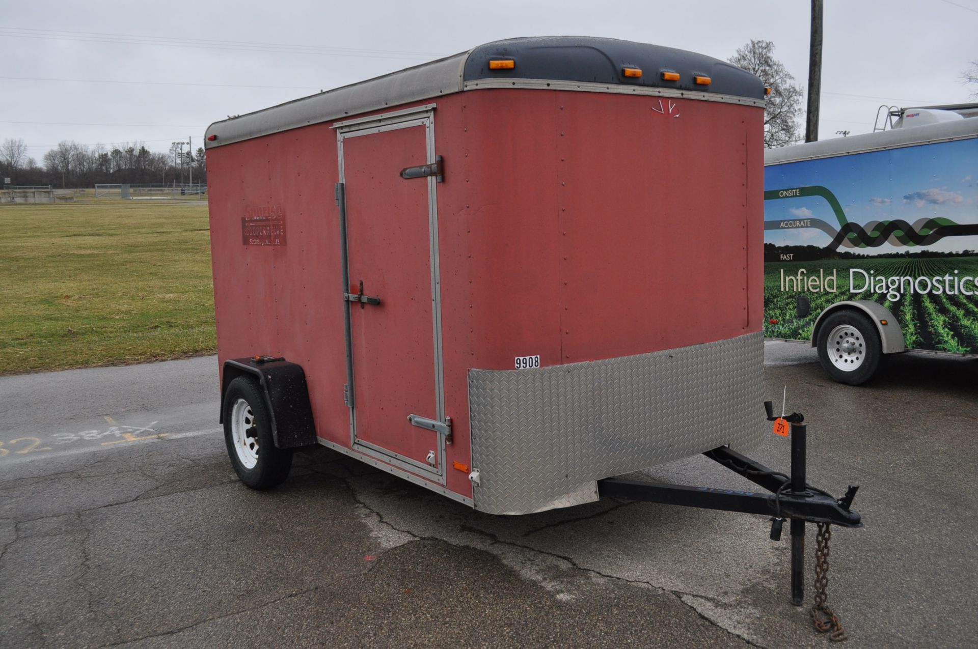 1999 Cargo mate 12’ enclosed trailer - Image 4 of 6