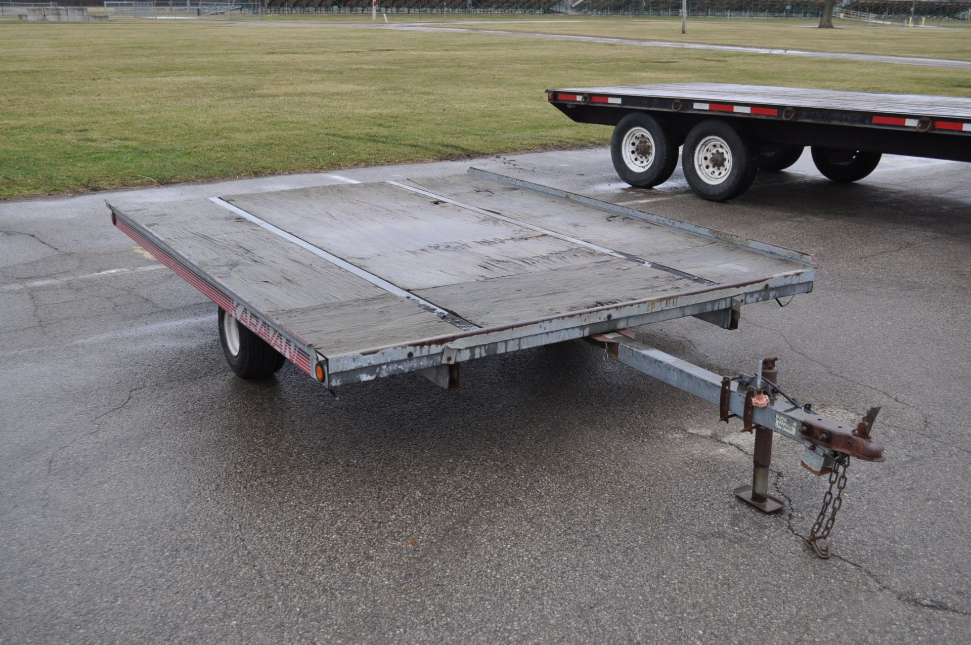 1994 2 place snow mobile trailer - Image 5 of 5