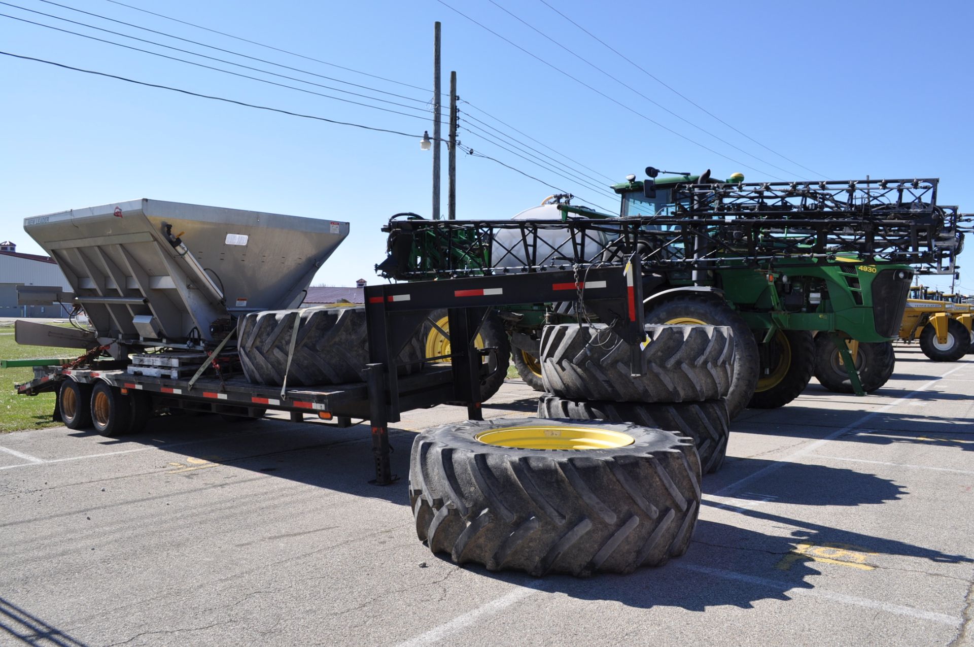 2010 John Deere 4930 combo, 5180 hrs, 380/105R50 tires, 710/70R42 float tires, 1250 SS tank, - Image 22 of 25