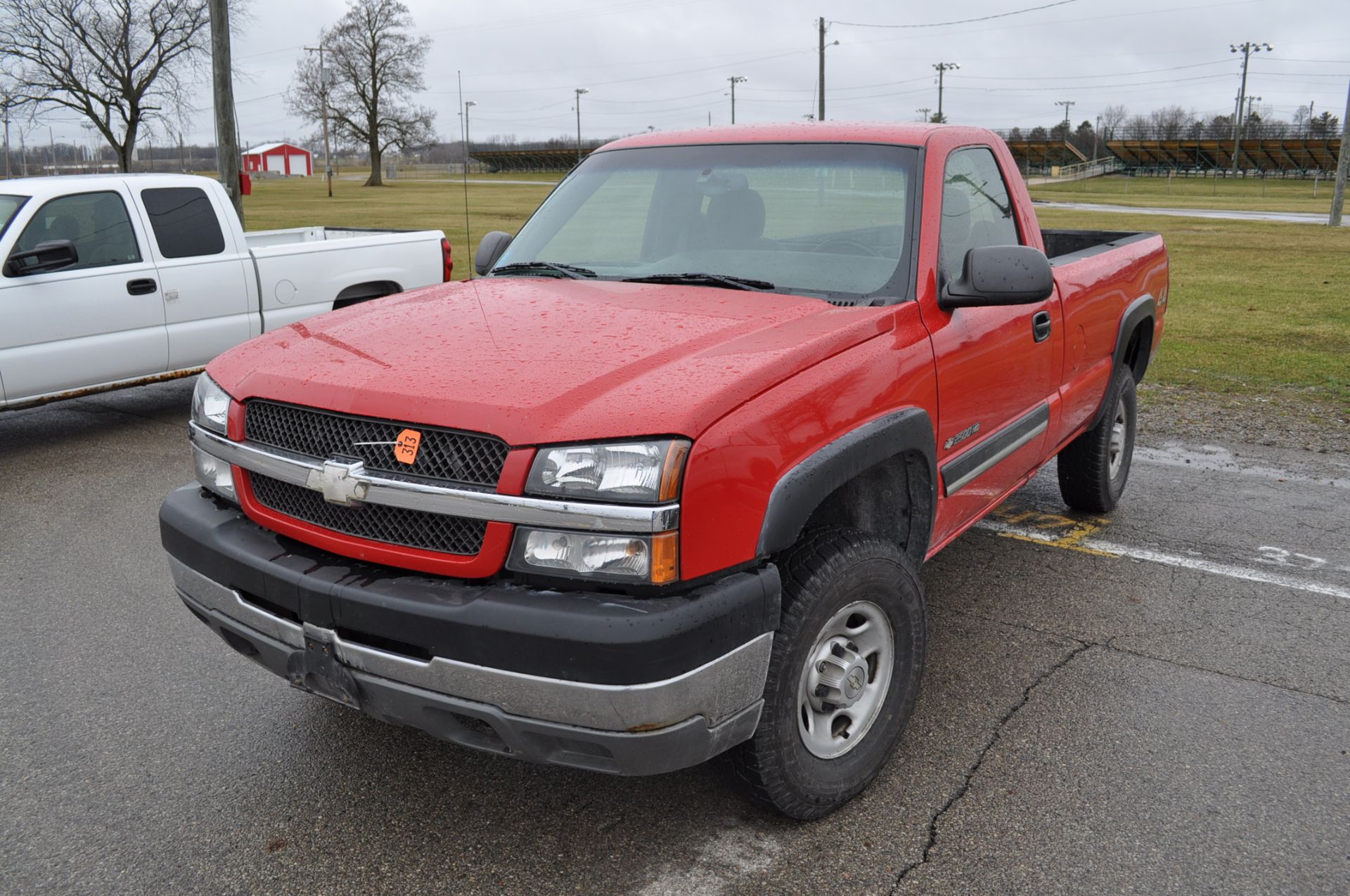 2003 Chevrolet Silverado reg cab pickup, 4x4, 6L, auto, short bed, spray in bed liner, 126,230 mi