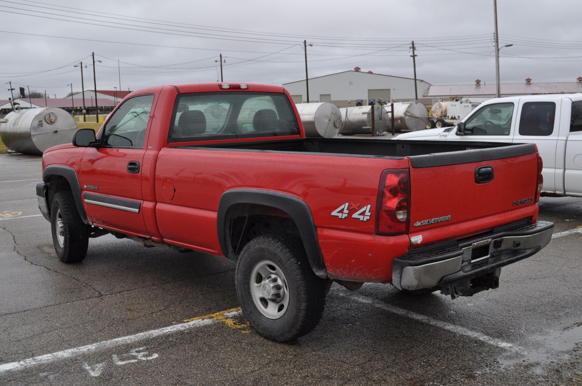 2003 Chevrolet Silverado reg cab pickup, 4x4, 6L, auto, short bed, spray in bed liner, 126,230 mi - Image 2 of 10