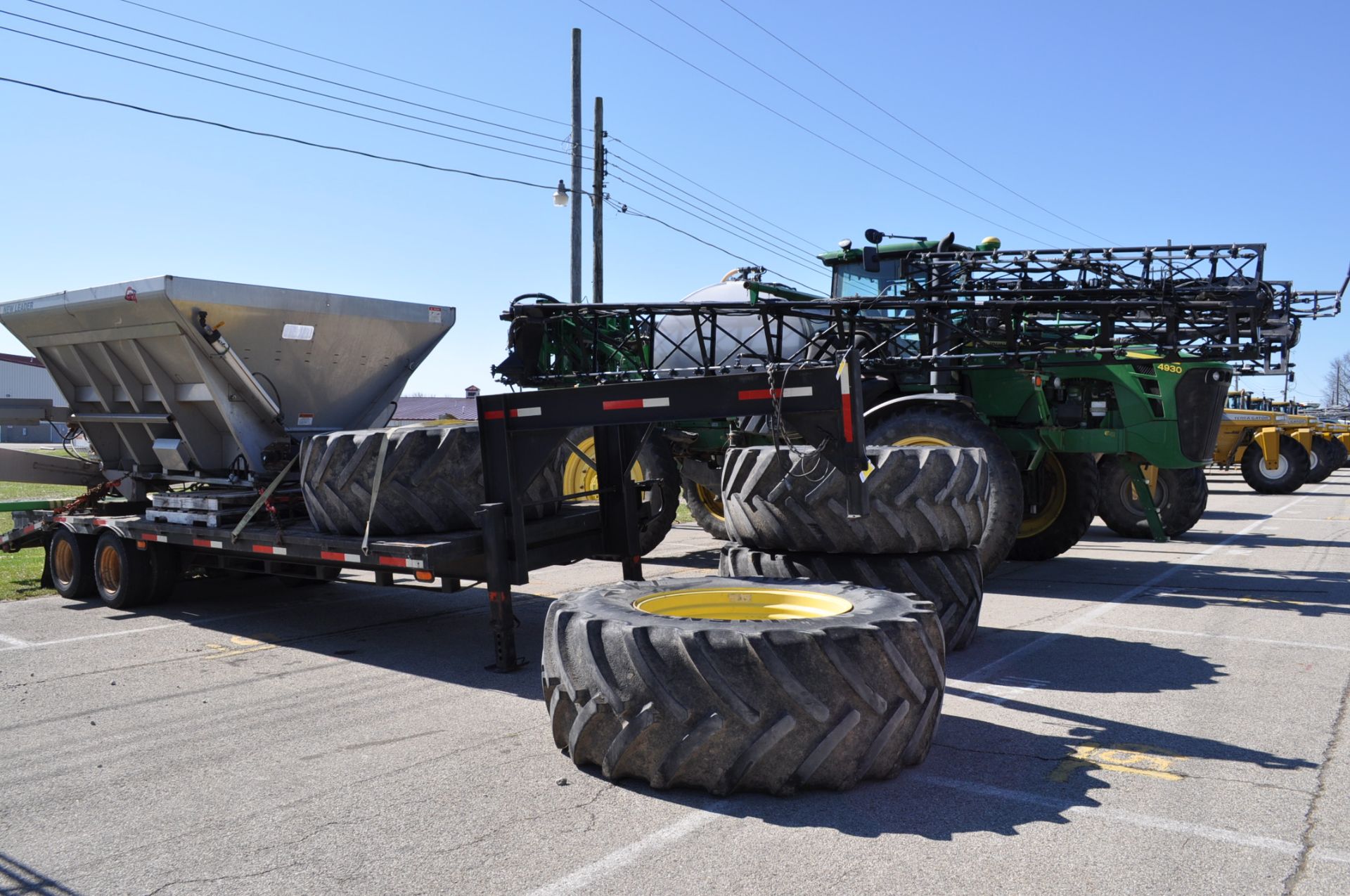 2010 John Deere 4930 combo, 5180 hrs, 380/105R50 tires, 710/70R42 float tires, 1250 SS tank, - Image 21 of 25