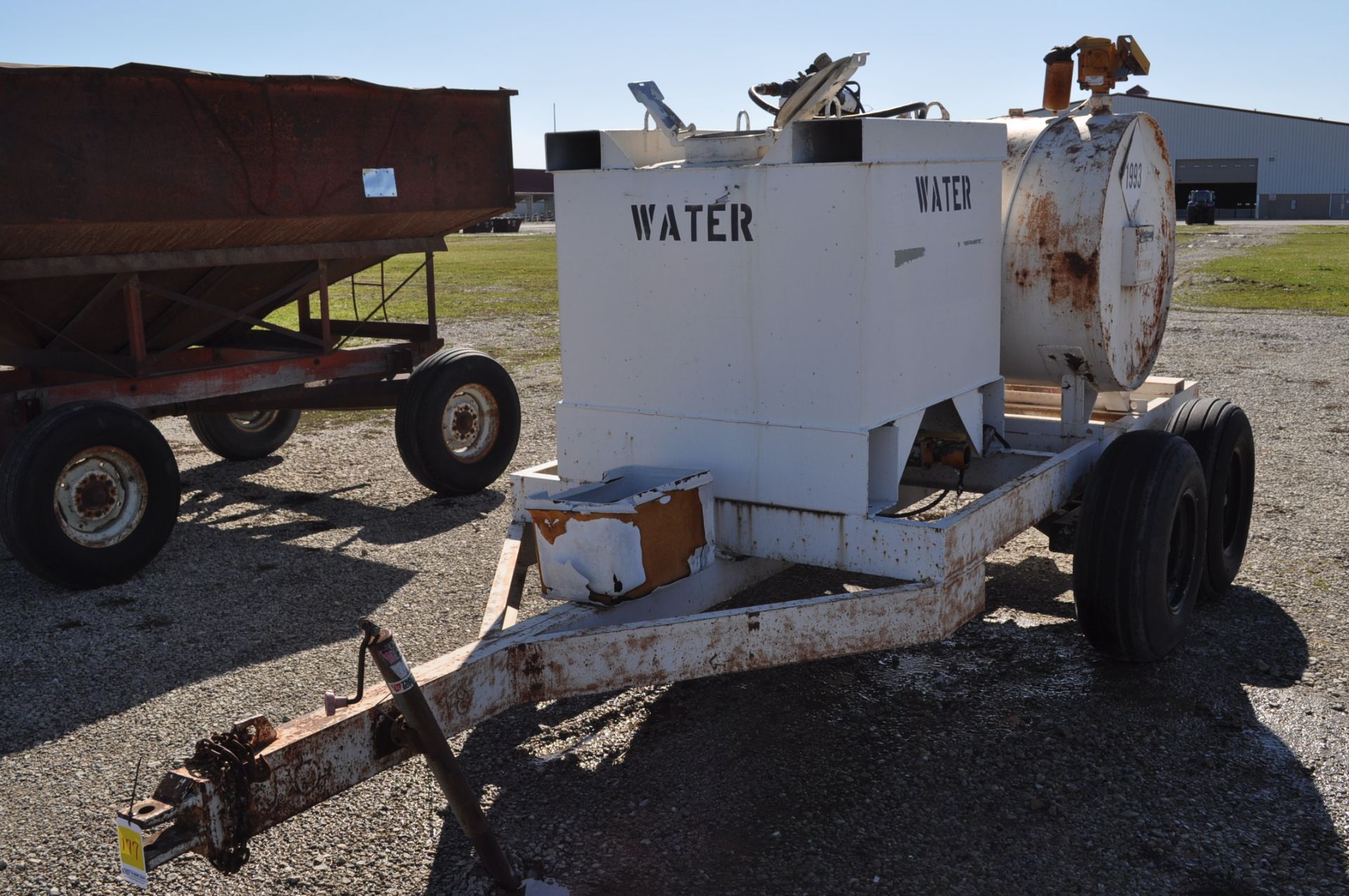 Water and fuel trailer