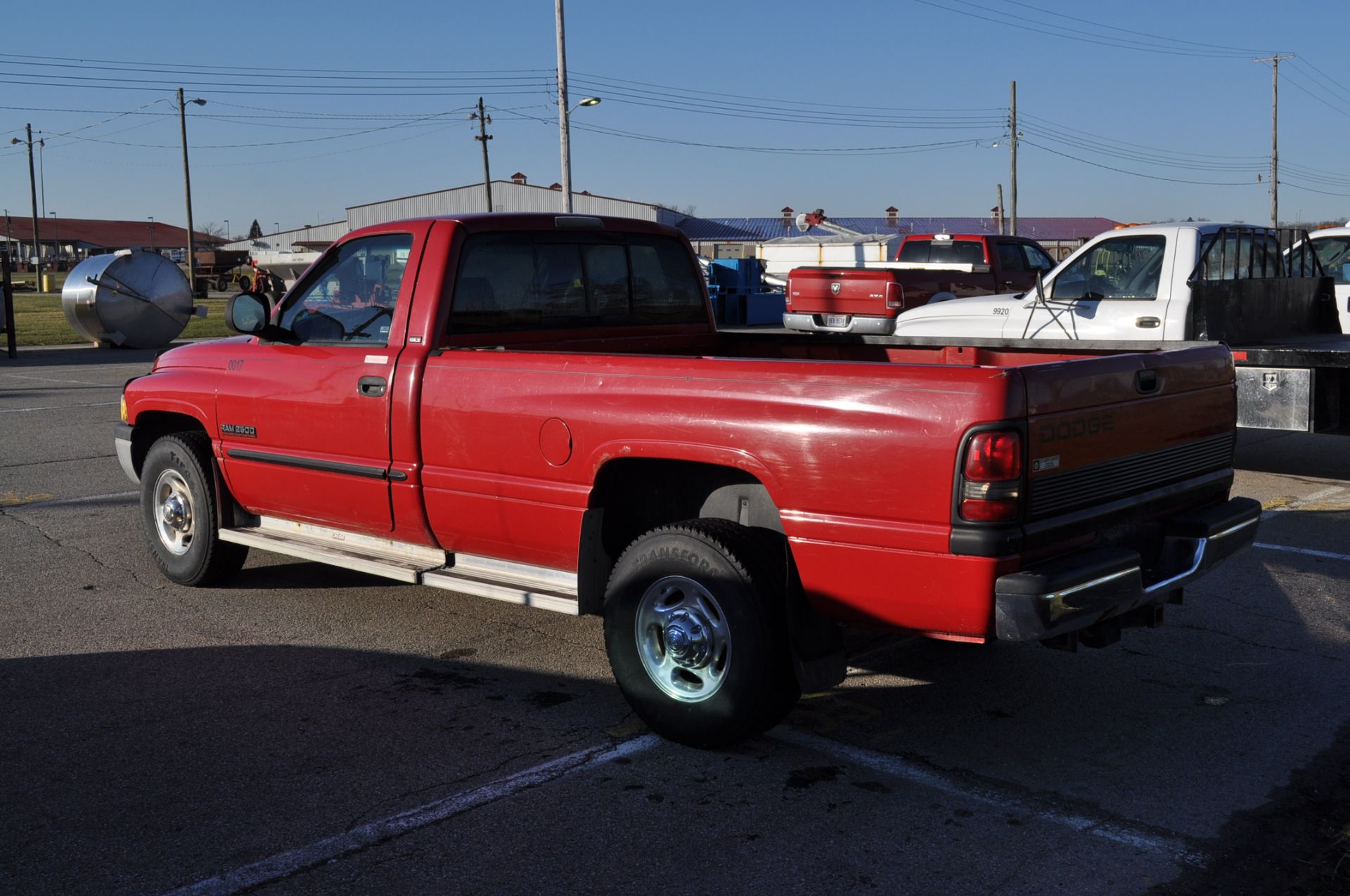 2000 Dodge Ram 2500 regular cab pickup, long bed, 2wd, Cummins Turbo Diesel, auto, running boards - Image 2 of 12