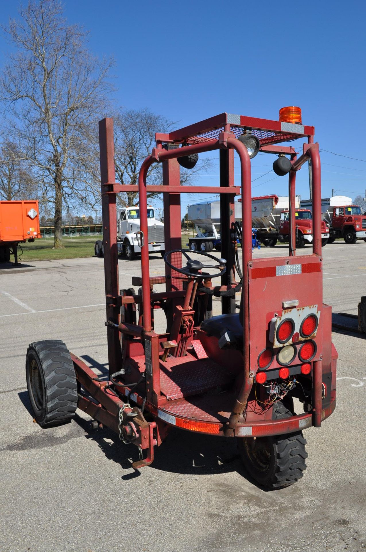 Donkey D12 All Terrain fork lift, Kubota diesel engine, 2463 hrs, SN 4320IKGS45 - Image 2 of 8