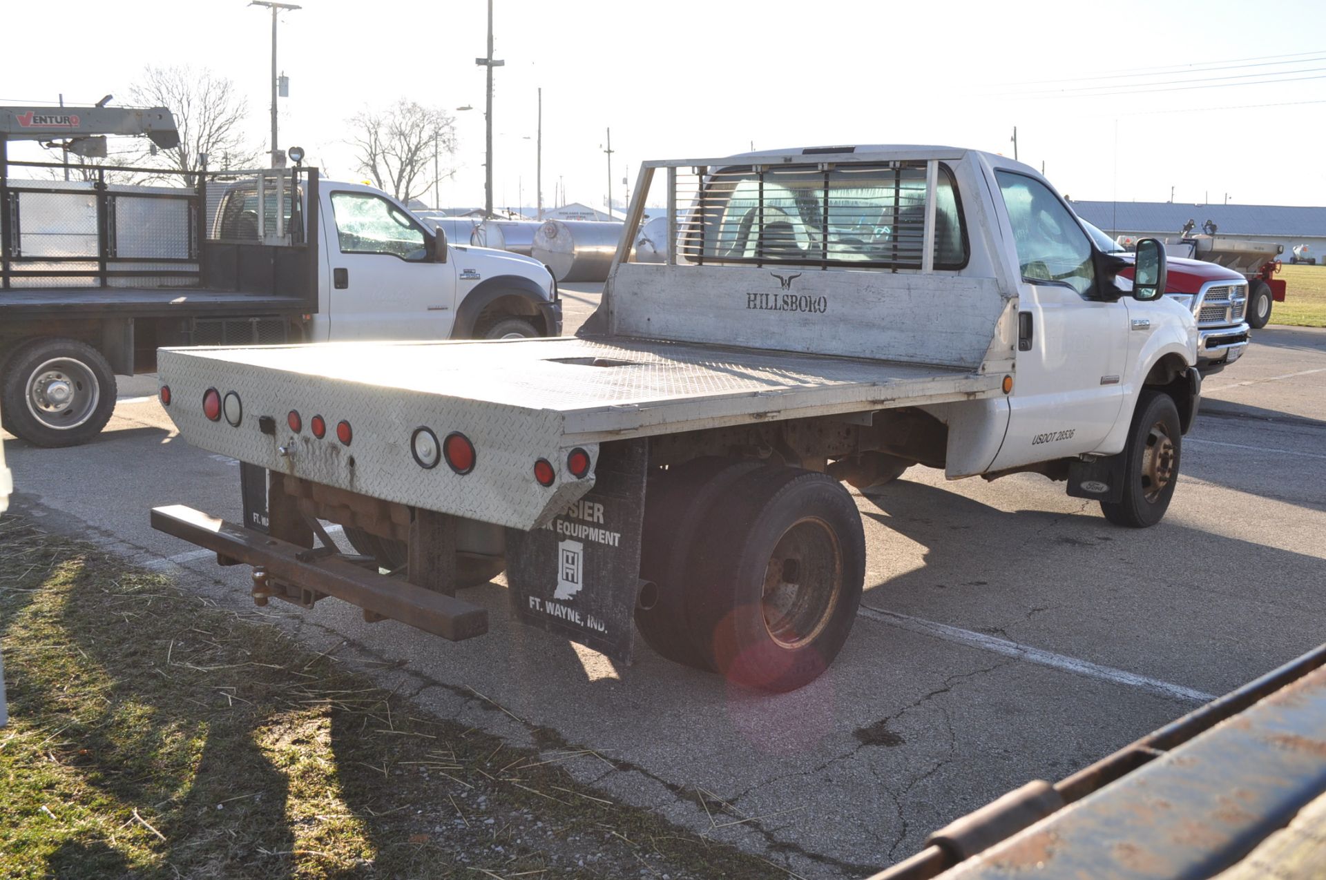 2007 Ford F-350 regular cab pickup, DRW, alum flatbed, Diesel, auto, 163,650 miles - Bild 3 aus 11