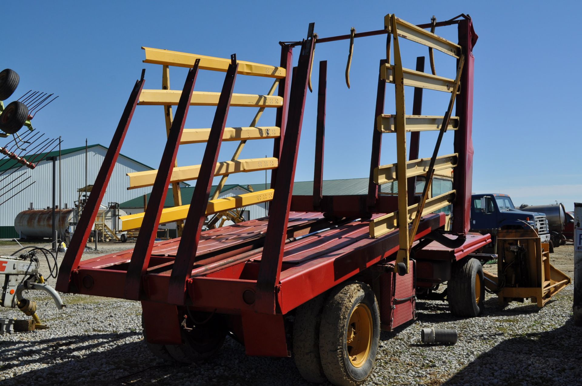 New Holland 1068 Hayliner stack wagon, diesel, 825-20 duals, 36x16.00-17.5 front, 9604 hrs, SN 1988 - Image 7 of 32