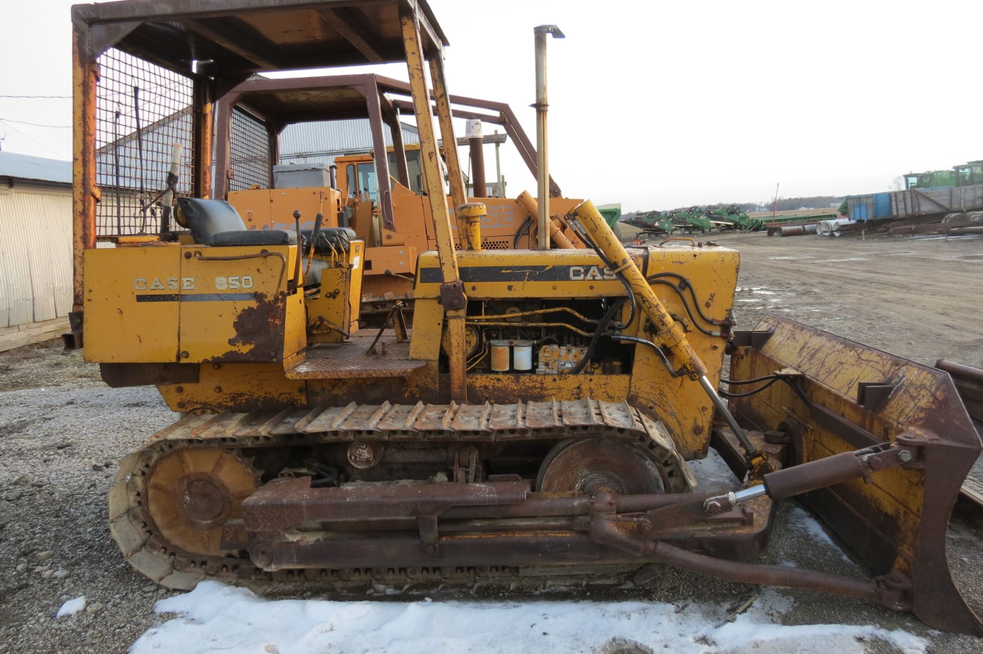 Case 850 dozer, 5403 hrs, 9’ 6 way blade, 16” tracks, SN 7073121 - Image 9 of 16