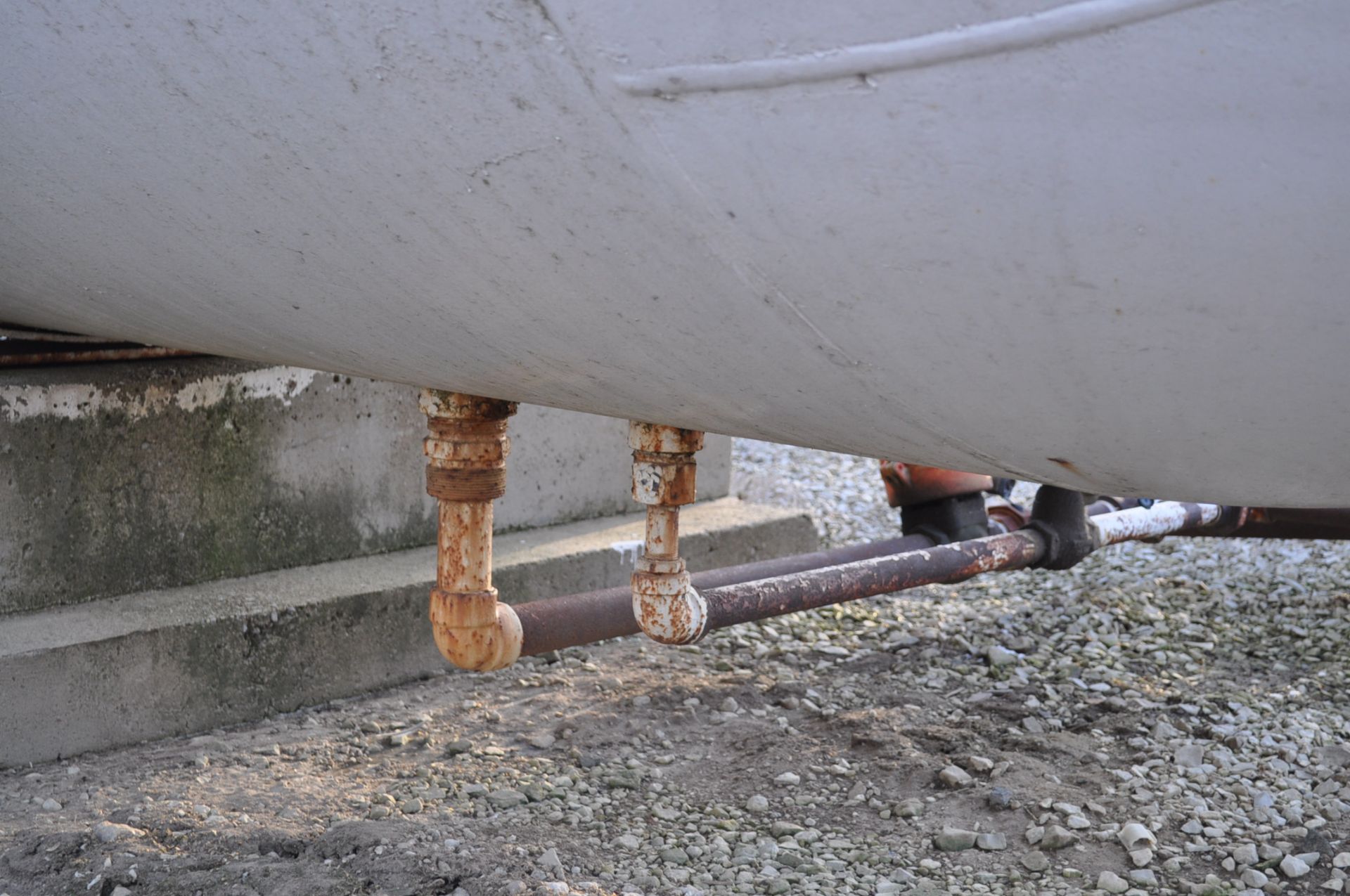 12,000 gal horizontal NH3 storage tank, Current state inspection, sells with Vapor pump, 30 day - Image 8 of 10