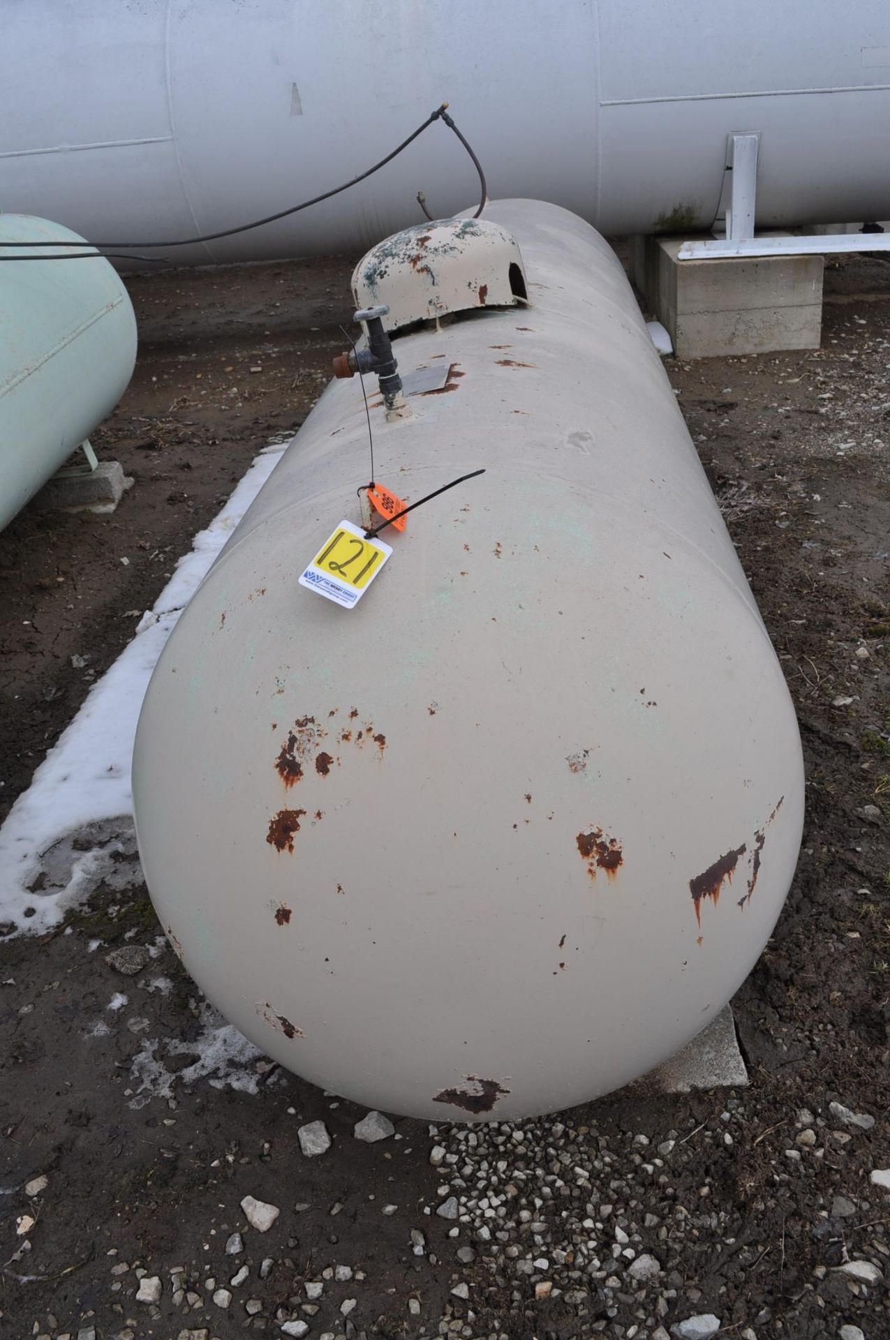 1,000 gal propane tank, LOCATED AT GREENWICH OHIO