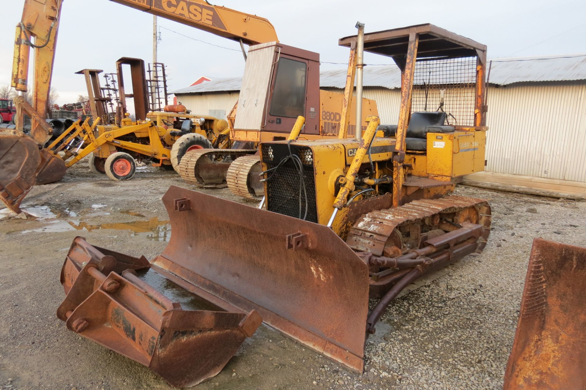 Case 850 dozer, 5403 hrs, 9’ 6 way blade, 16” tracks, SN 7073121 - Image 2 of 16