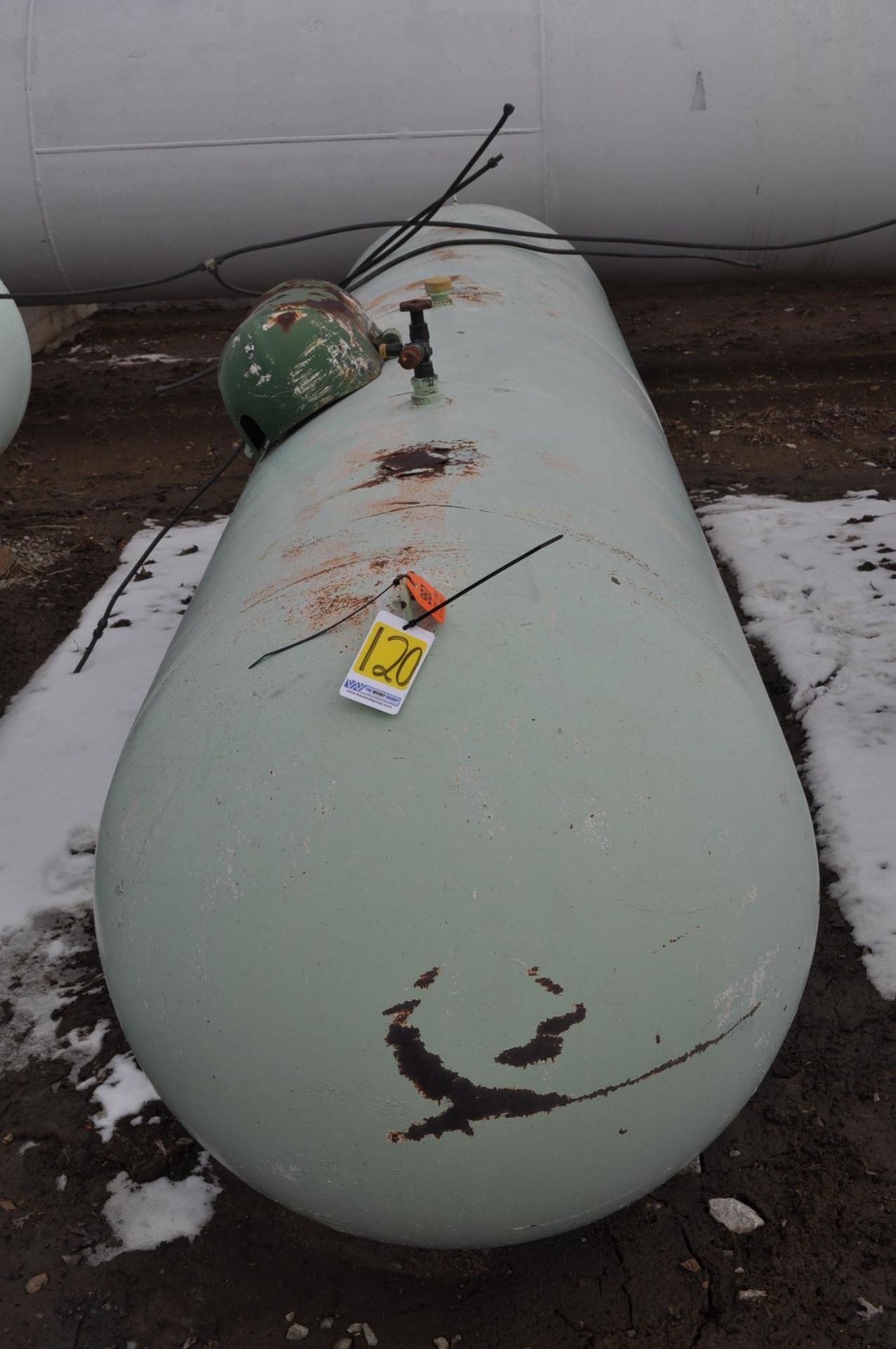 1,000 gal propane tank, LOCATED AT GREENWICH OHIO