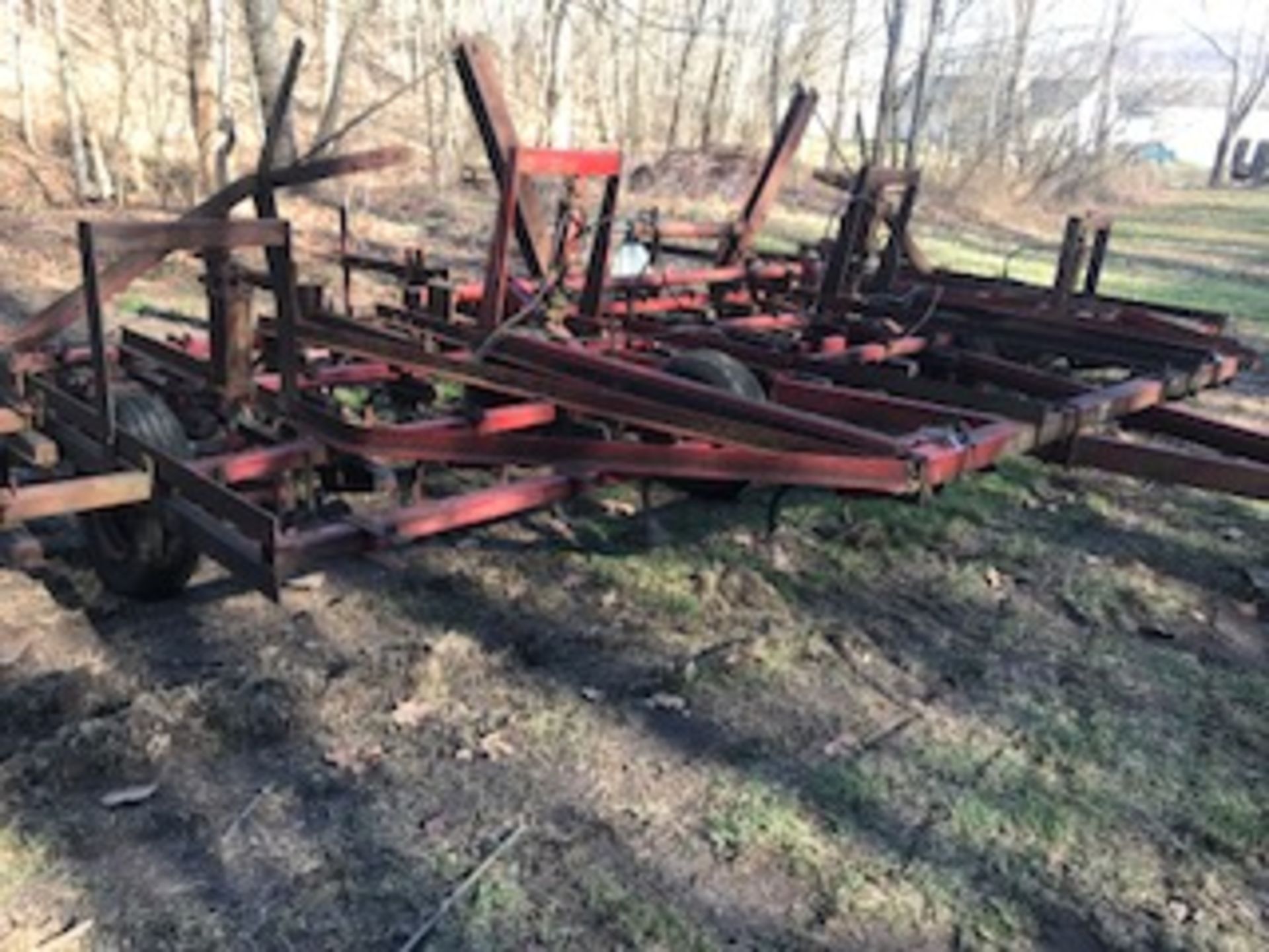 24’ International 4500 field cultivator, hyd. wing fold, John Balzer Bourneville, OHIO (740)701-5037