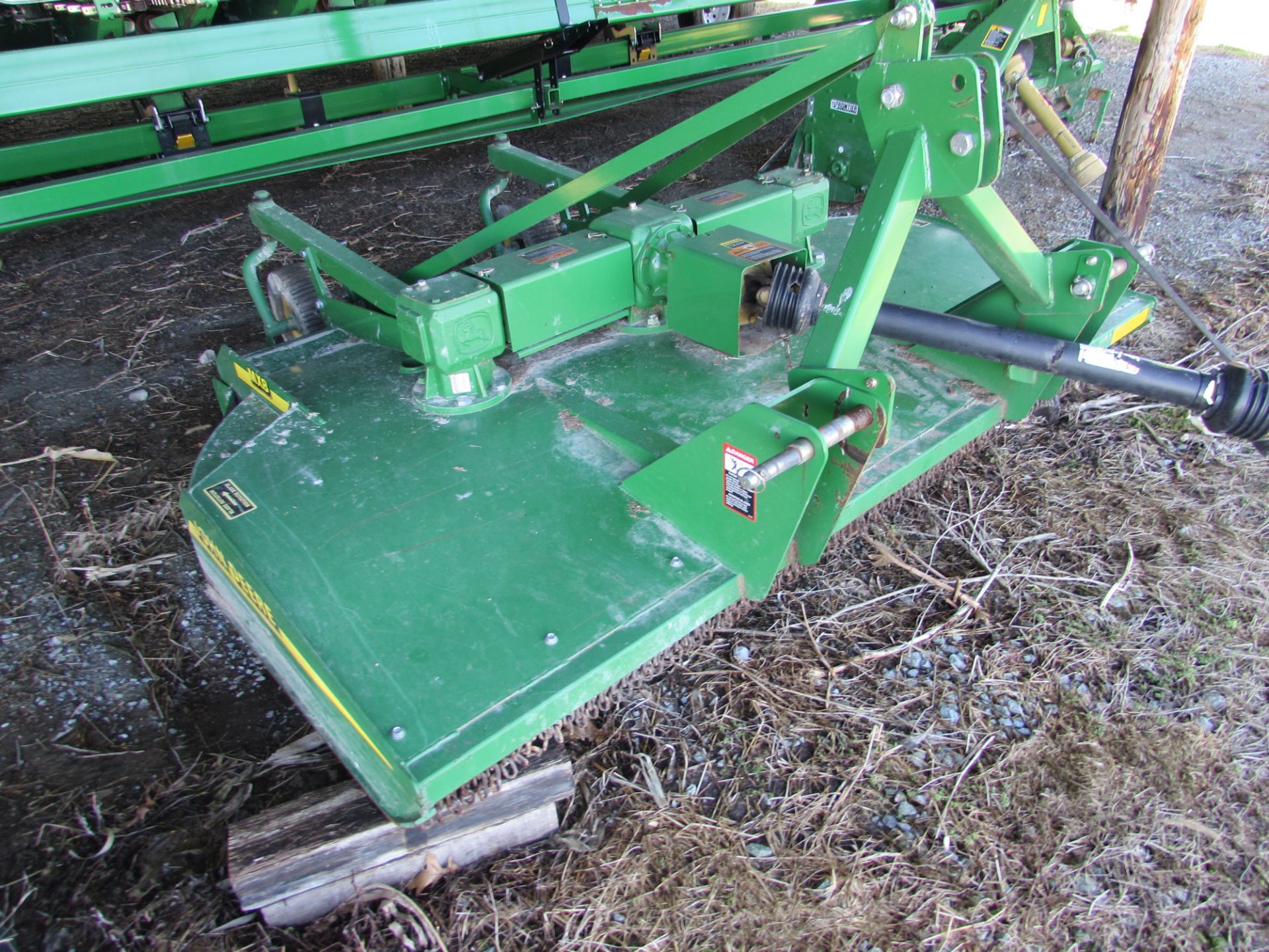 John Deere MX8 rotary mower, 3pt., chain guards, stump jumpers, 540 pto., SN-1P00MX8CHCP030299, - Image 3 of 4