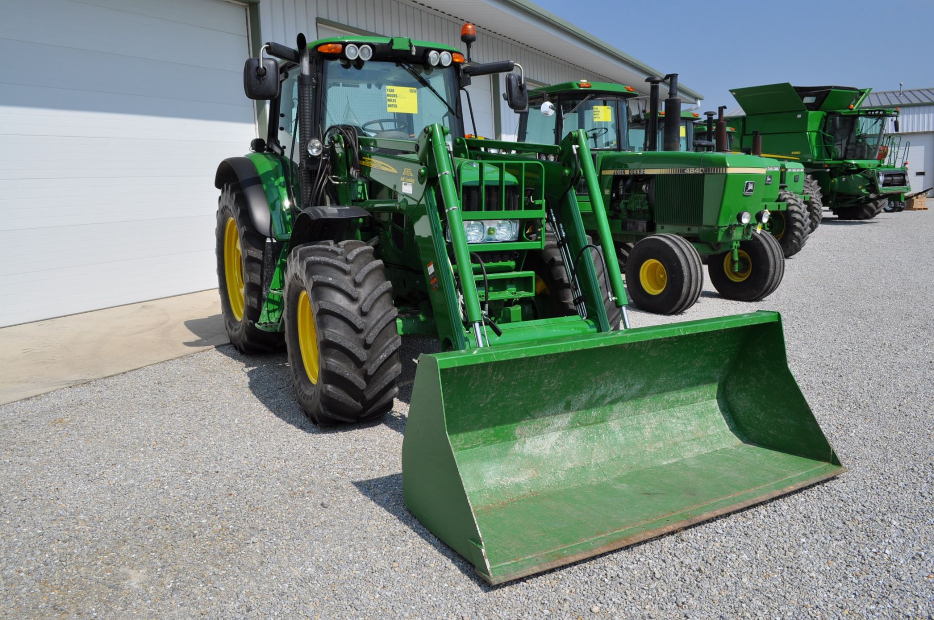 John Deere 6430 Premium tractor, MFWD, CHA, 600/65R38 rear, 540/65R24 front, IVT, front susp. - Image 5 of 18