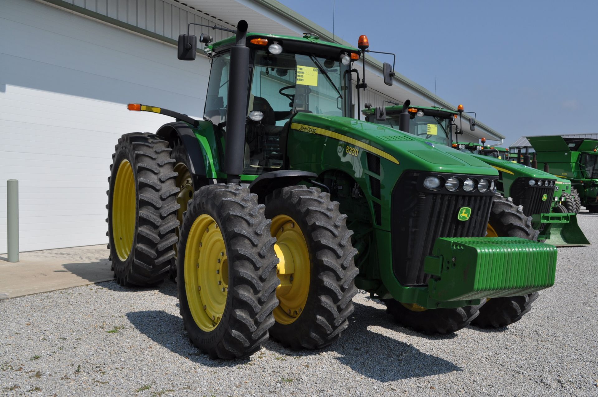 John Deere 8330 tractor, MFWD, CHA, 480/80R50 duals, 380/80R38 front duals, IVT, ILS, 3 pt, quick - Image 14 of 21
