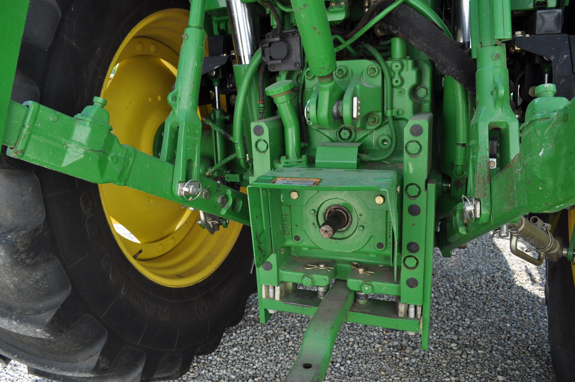 John Deere 6430 Premium tractor, MFWD, CHA, 600/65R38 rear, 540/65R24 front, IVT, front susp. - Image 11 of 18
