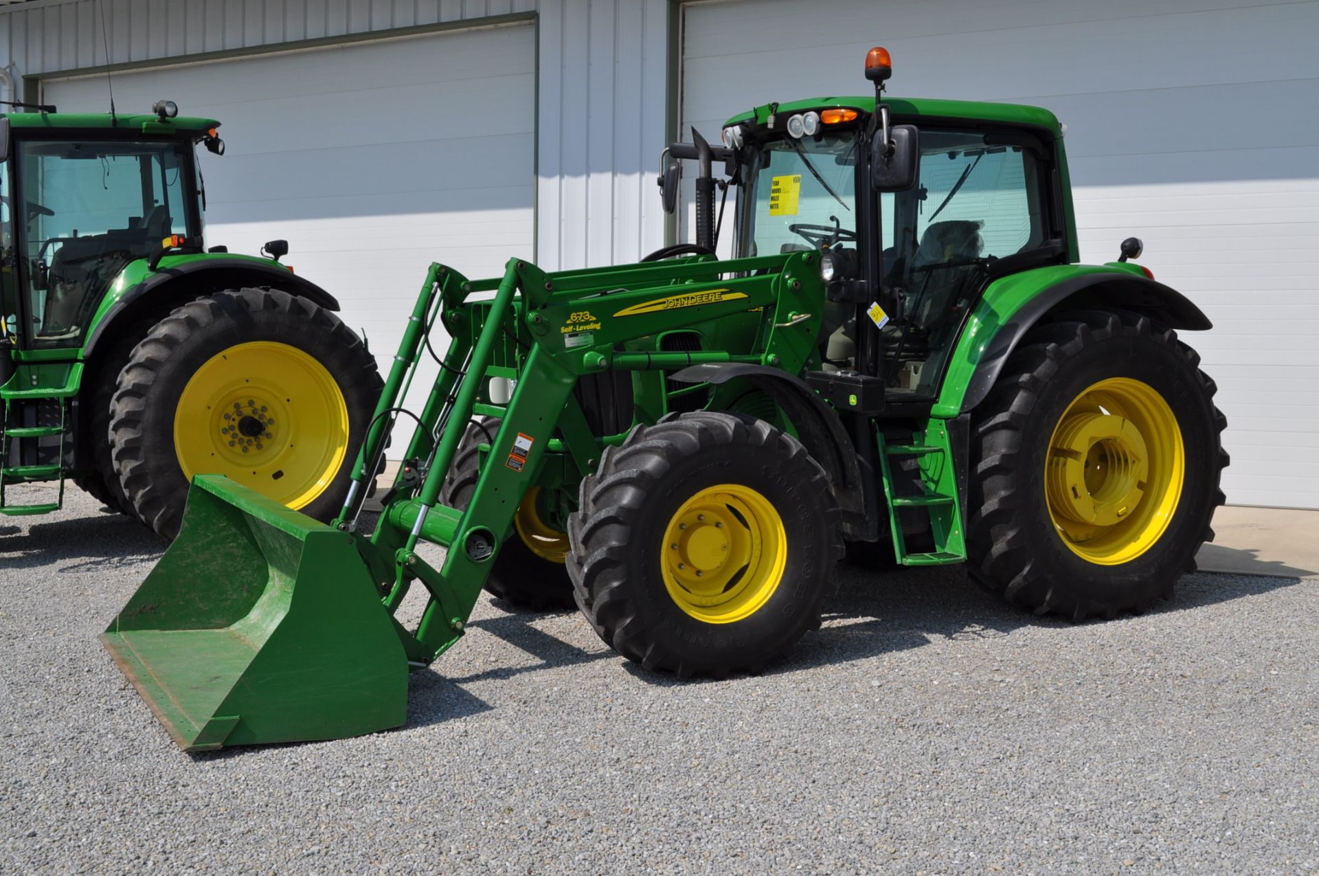 John Deere 6430 Premium tractor, MFWD, CHA, 600/65R38 rear, 540/65R24 front, IVT, front susp. - Image 2 of 18