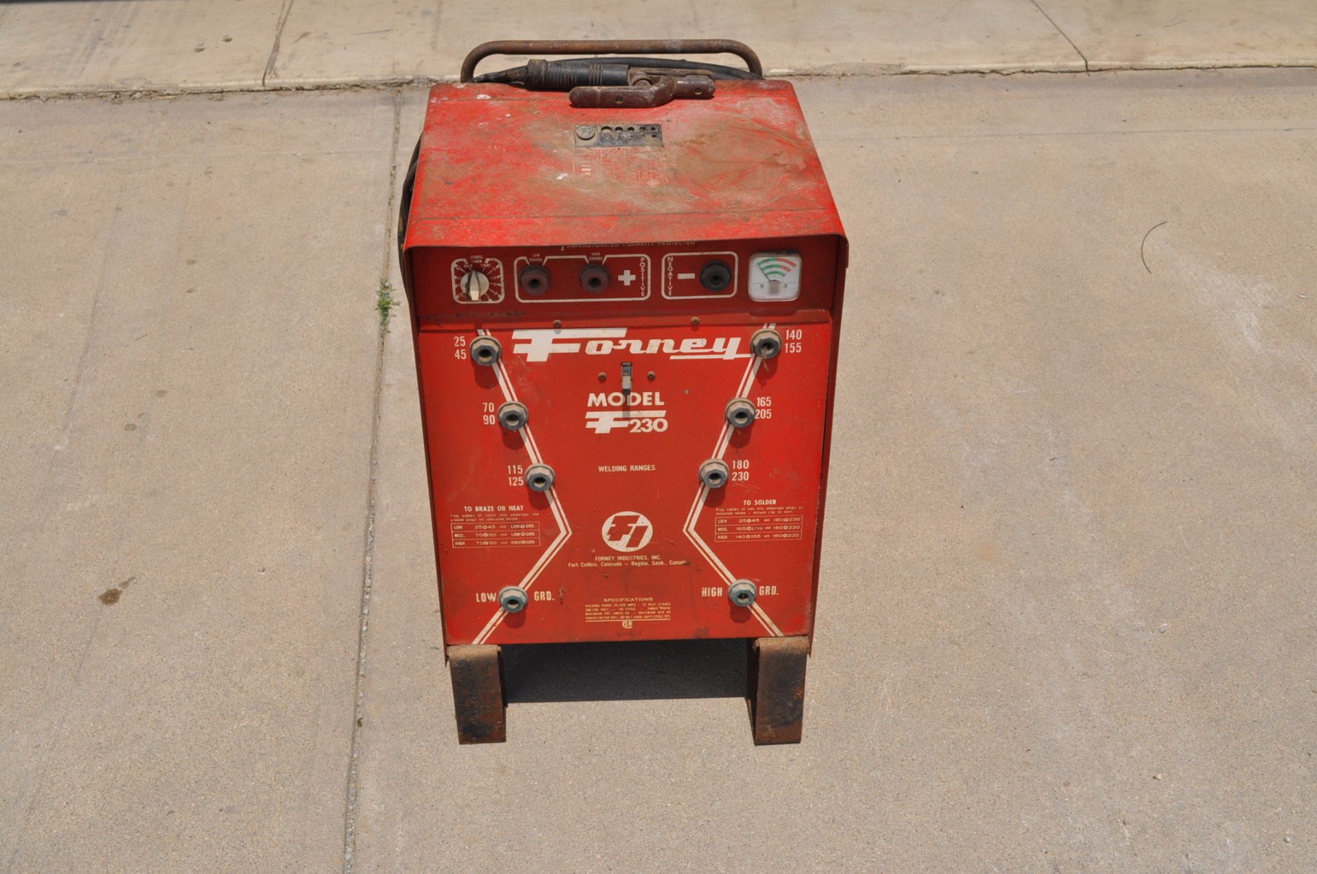 Forney Model F230 welder, 230 AMP, Walters Farm Bob & Linda Wright - Jeffersonville, OH (740) 572- - Bild 5 aus 5