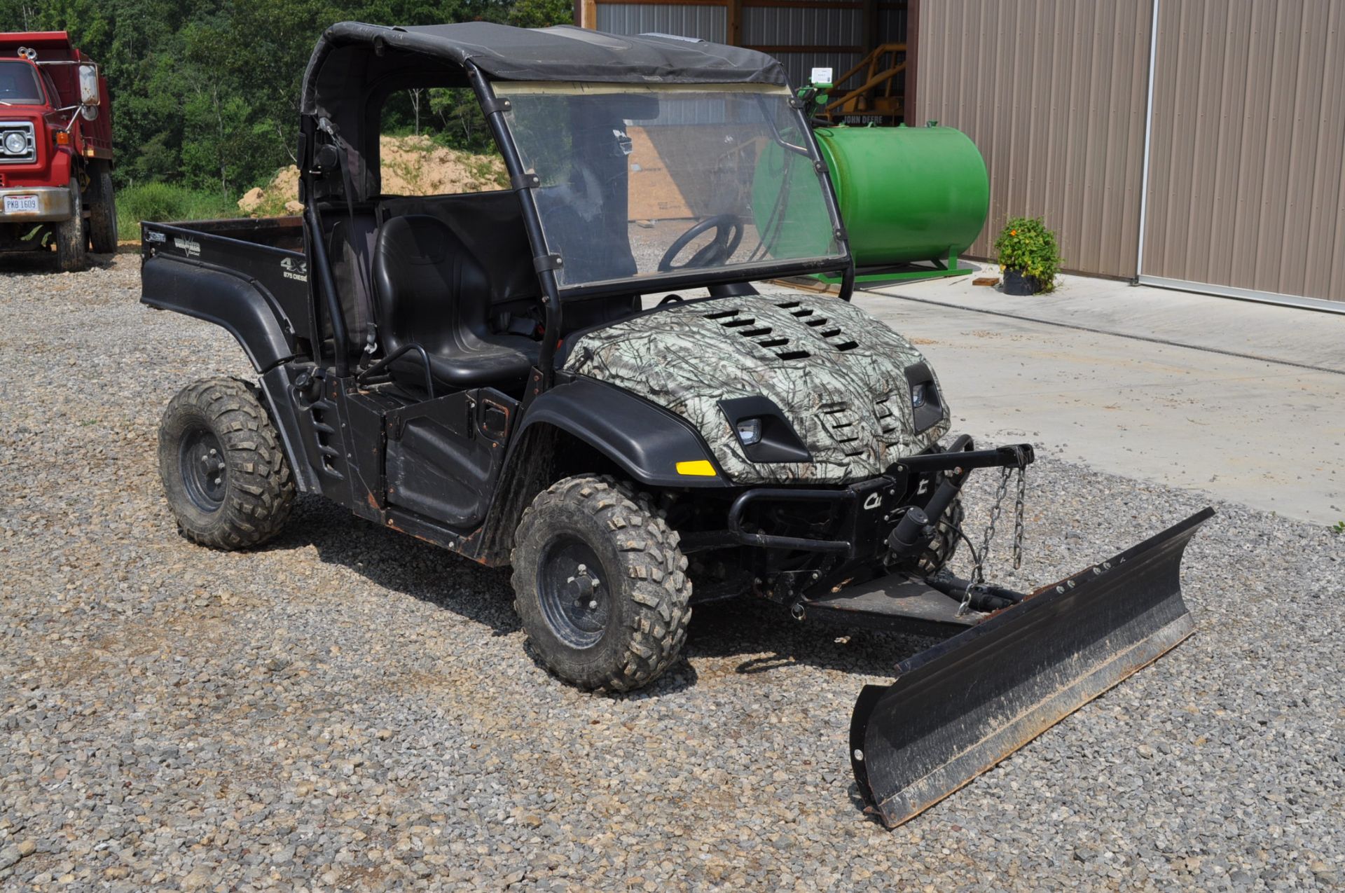 Cub Cadet 875 Diesel UTV, 4x4, windshield, snow plow, man dump bed, 310 hrs, Ed Johnson - Jackson,