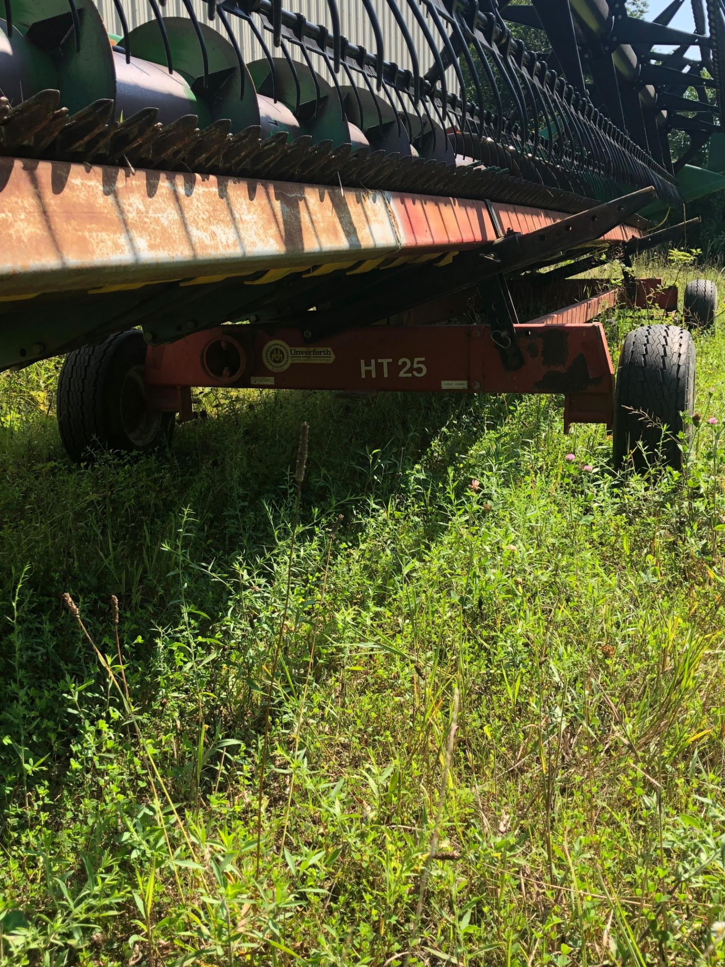 30' Unverferth HT 25 Header Cart, 20.5x8-10 tires, Michael Farms - Hillsboro, Ohio (937) 402-7269 - Bild 2 aus 2