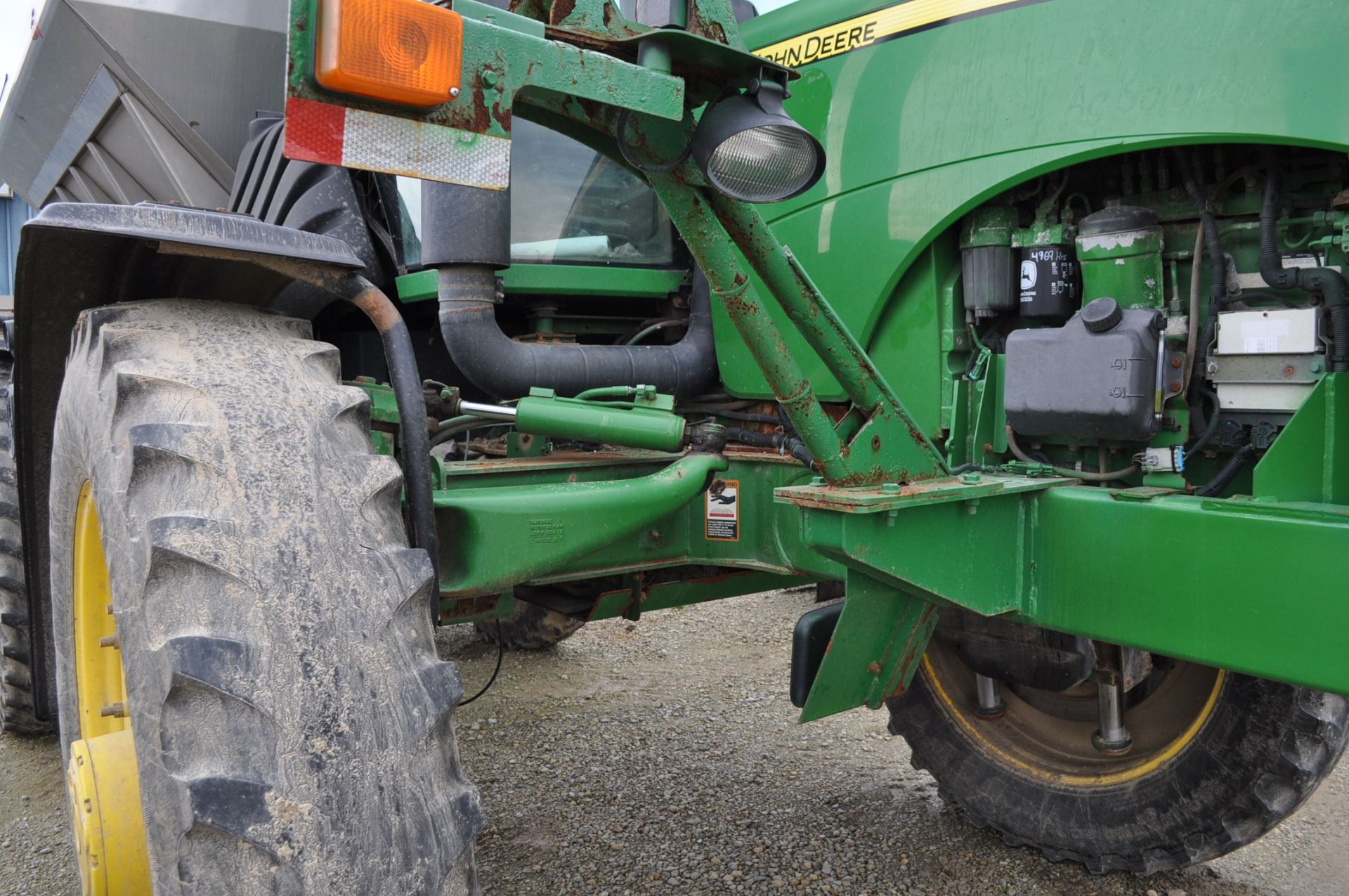 John Deere 4930 Combo, New Leader G4 SS dry box, 1,200-gal SS tank, 120’ boom, Greenstar, 380/105R50 - Image 12 of 31