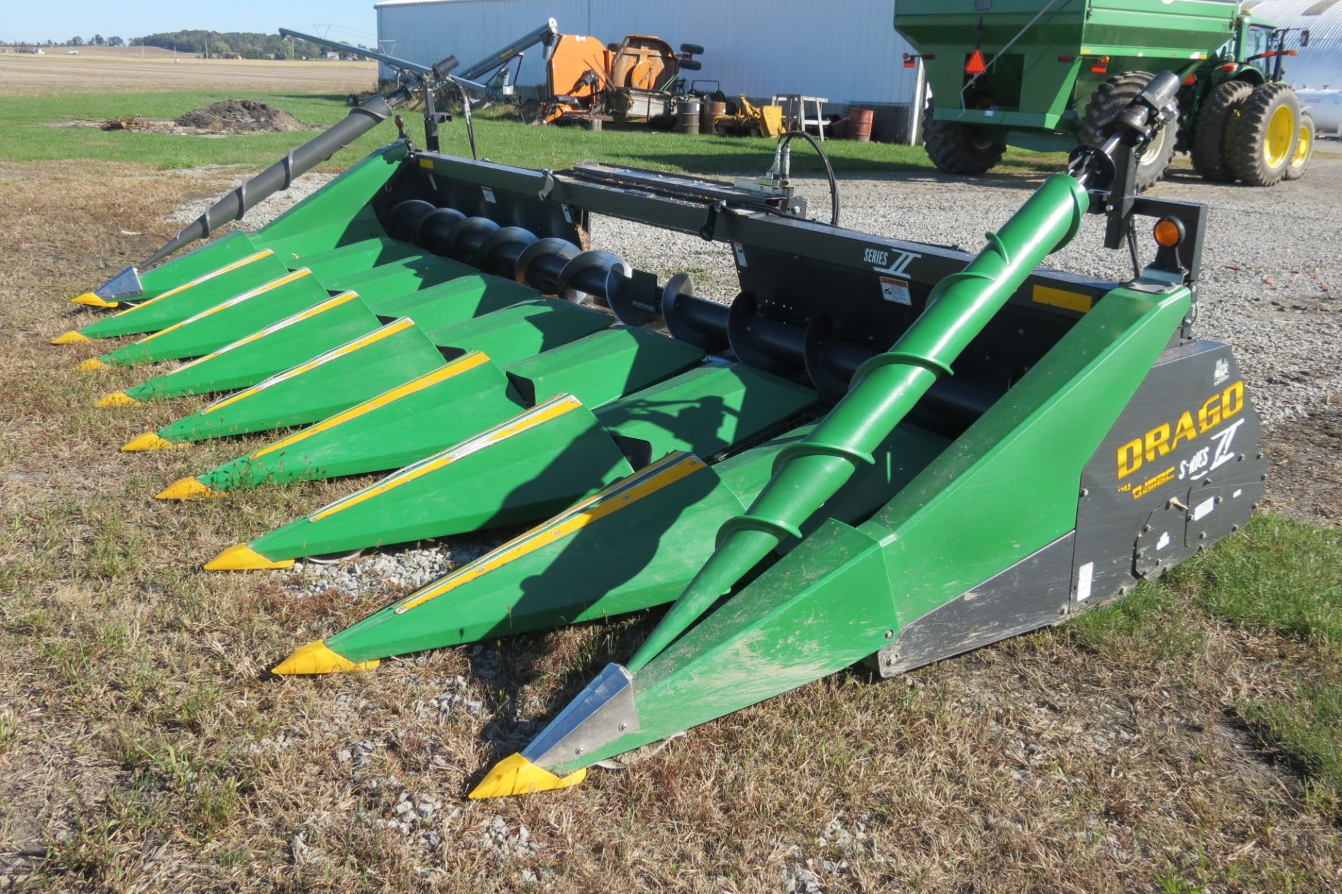 2014 Drago Series II 8-row corn head, Roll-A-Cone, header height control w/ head-sight box, JD - Image 3 of 6