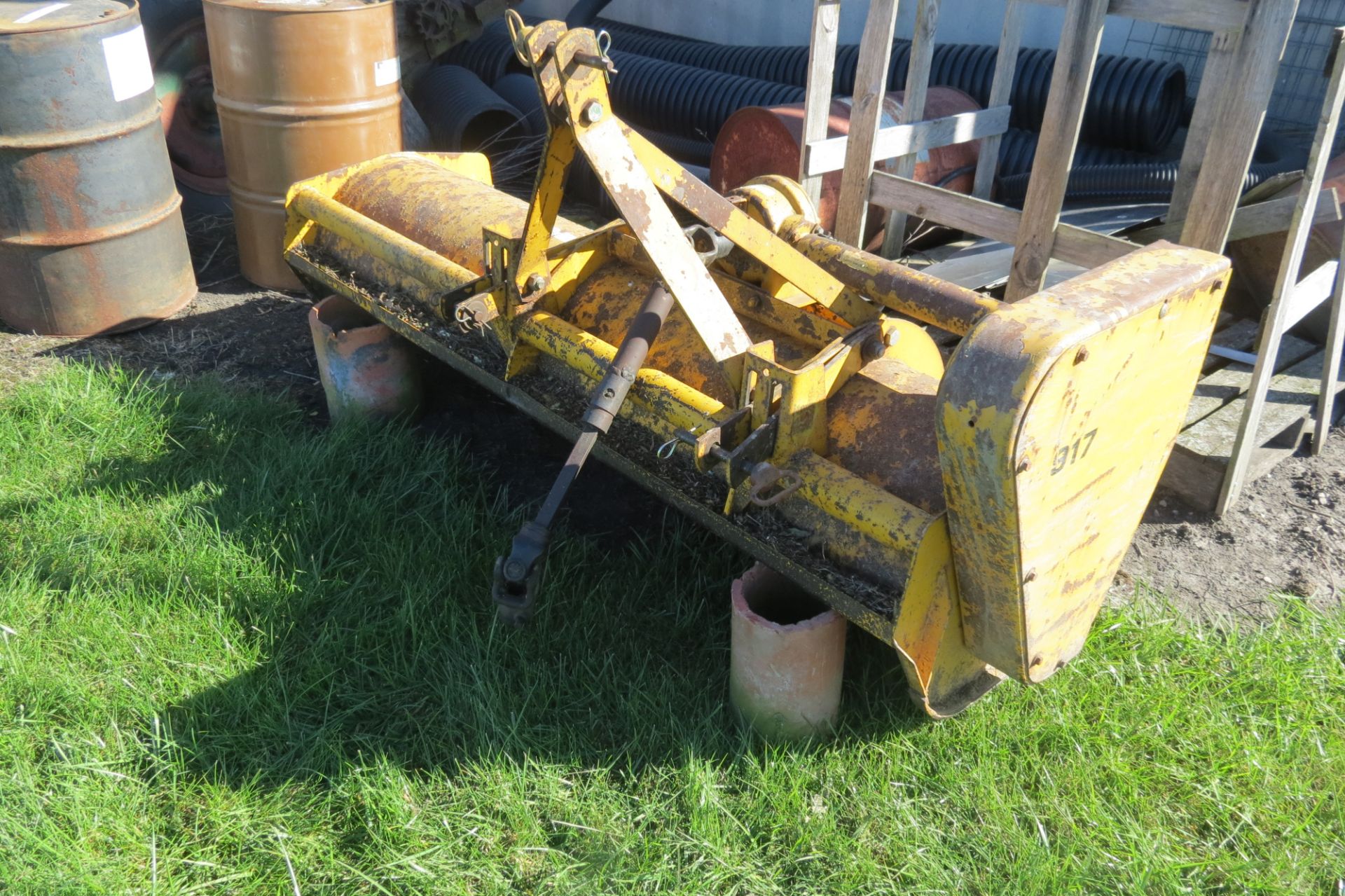 6.5’ Ford 917 flail mower, HD blades, 3-pt, 540 PTO - Image 4 of 4