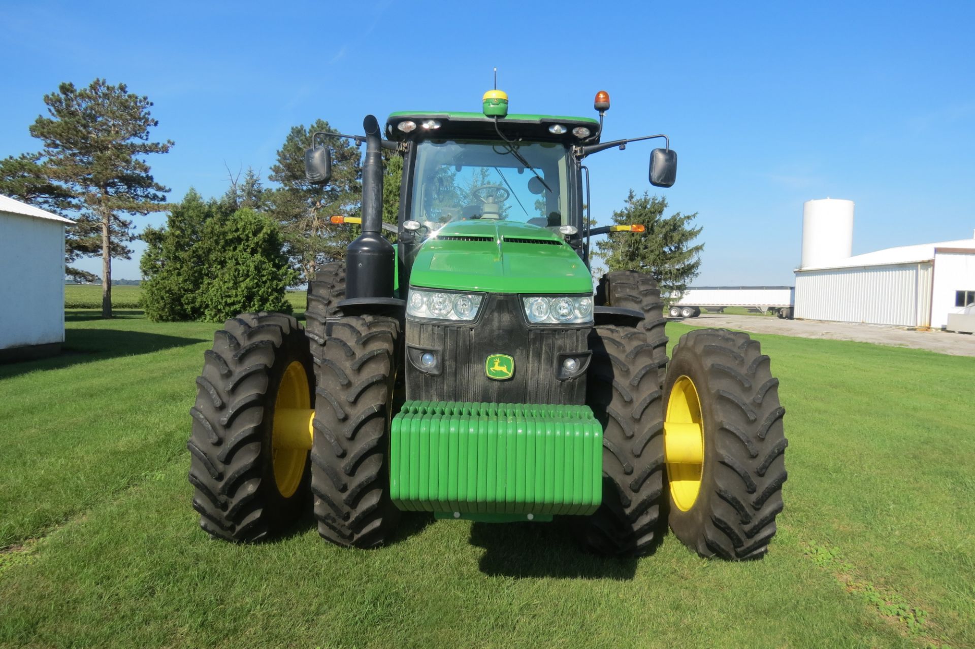 John Deere 8360R MFWD tractor, 480/80R50 rear duals, 420/85 R34 front duals, IVT, ILS, active - Image 20 of 40