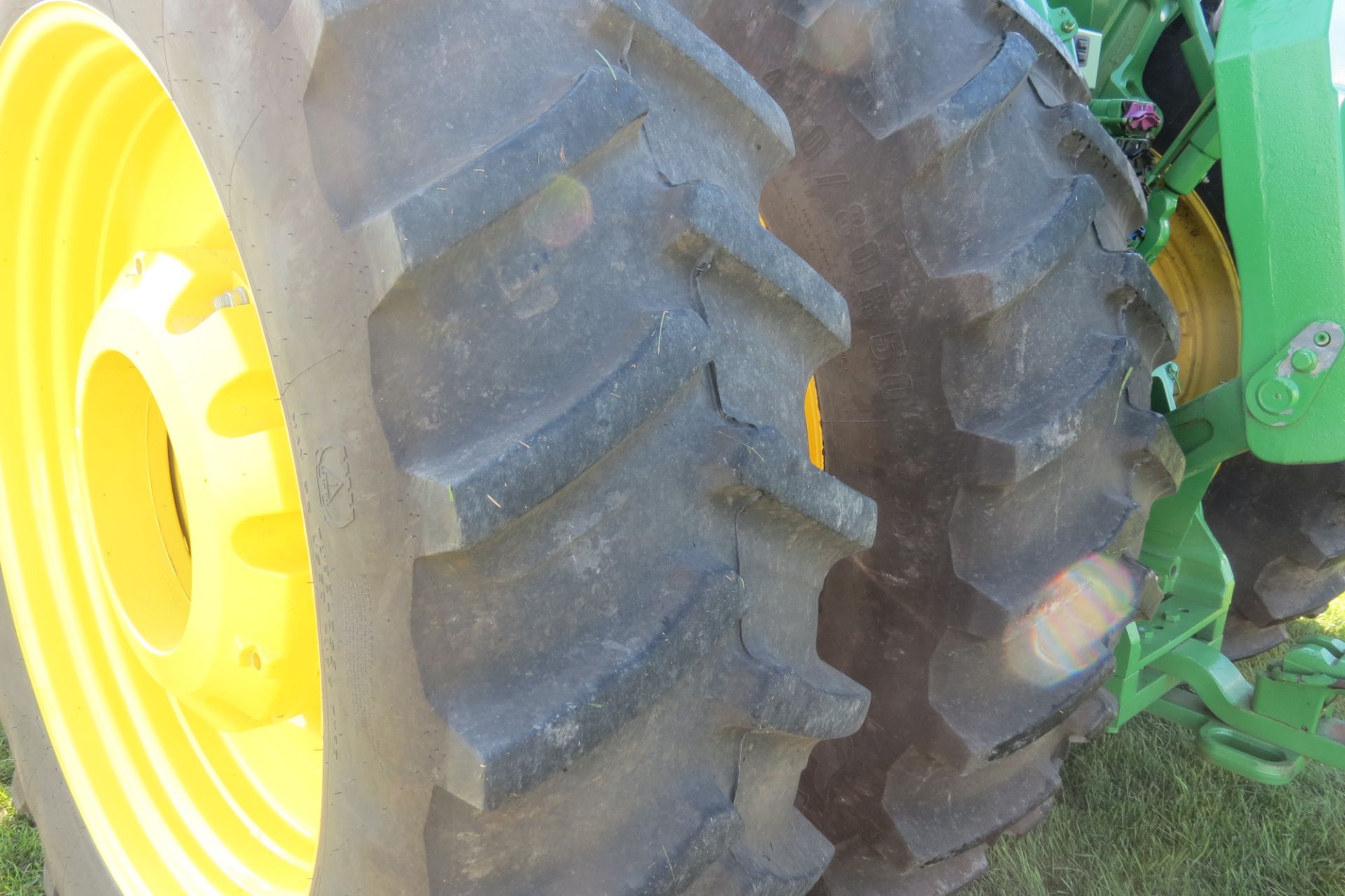 John Deere 8360R MFWD tractor, 480/80R50 rear duals, 420/85 R34 front duals, IVT, ILS, active - Image 27 of 40