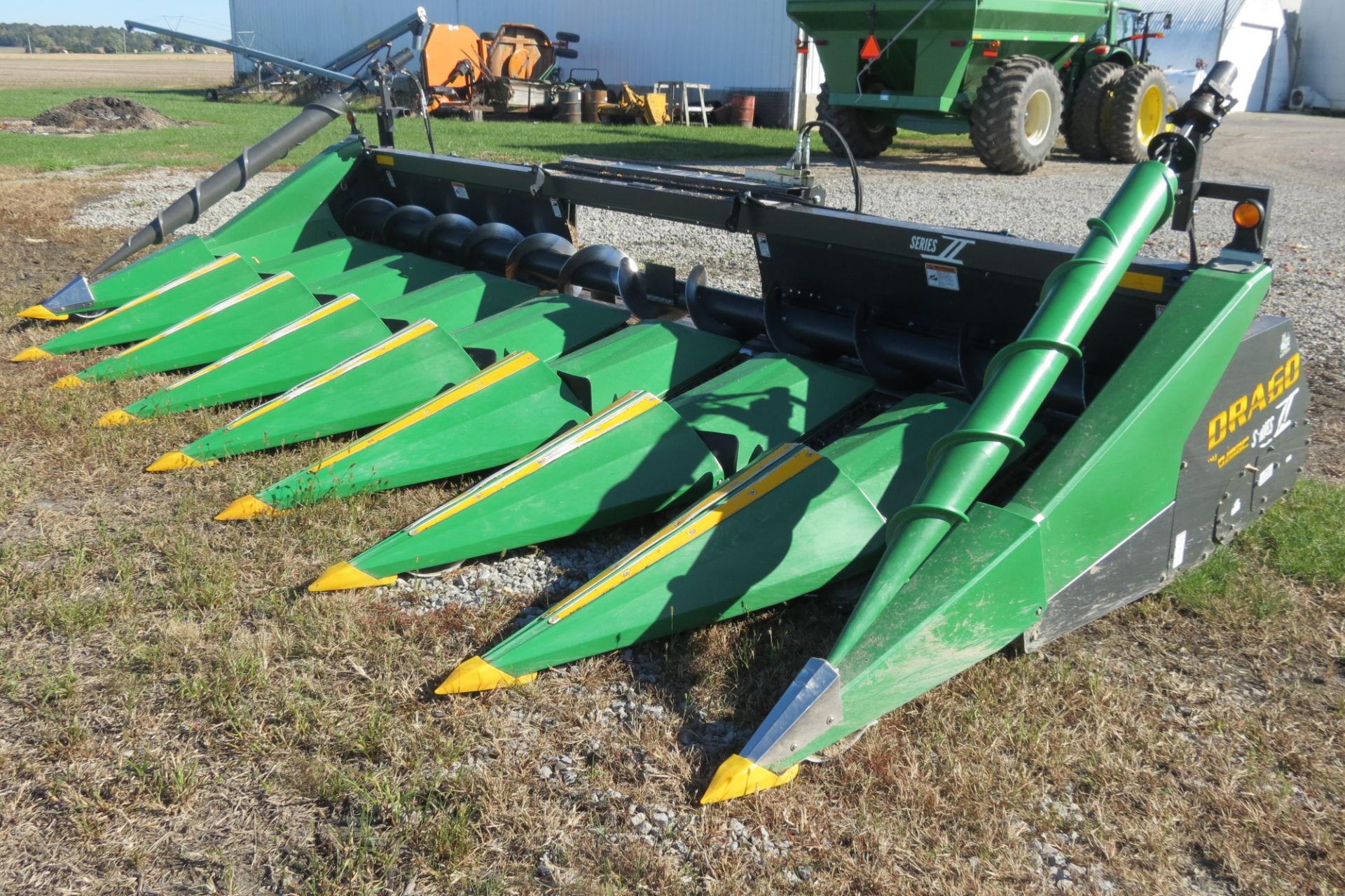 2014 Drago Series II 8-row corn head, Roll-A-Cone, header height control w/ head-sight box, JD - Image 4 of 6