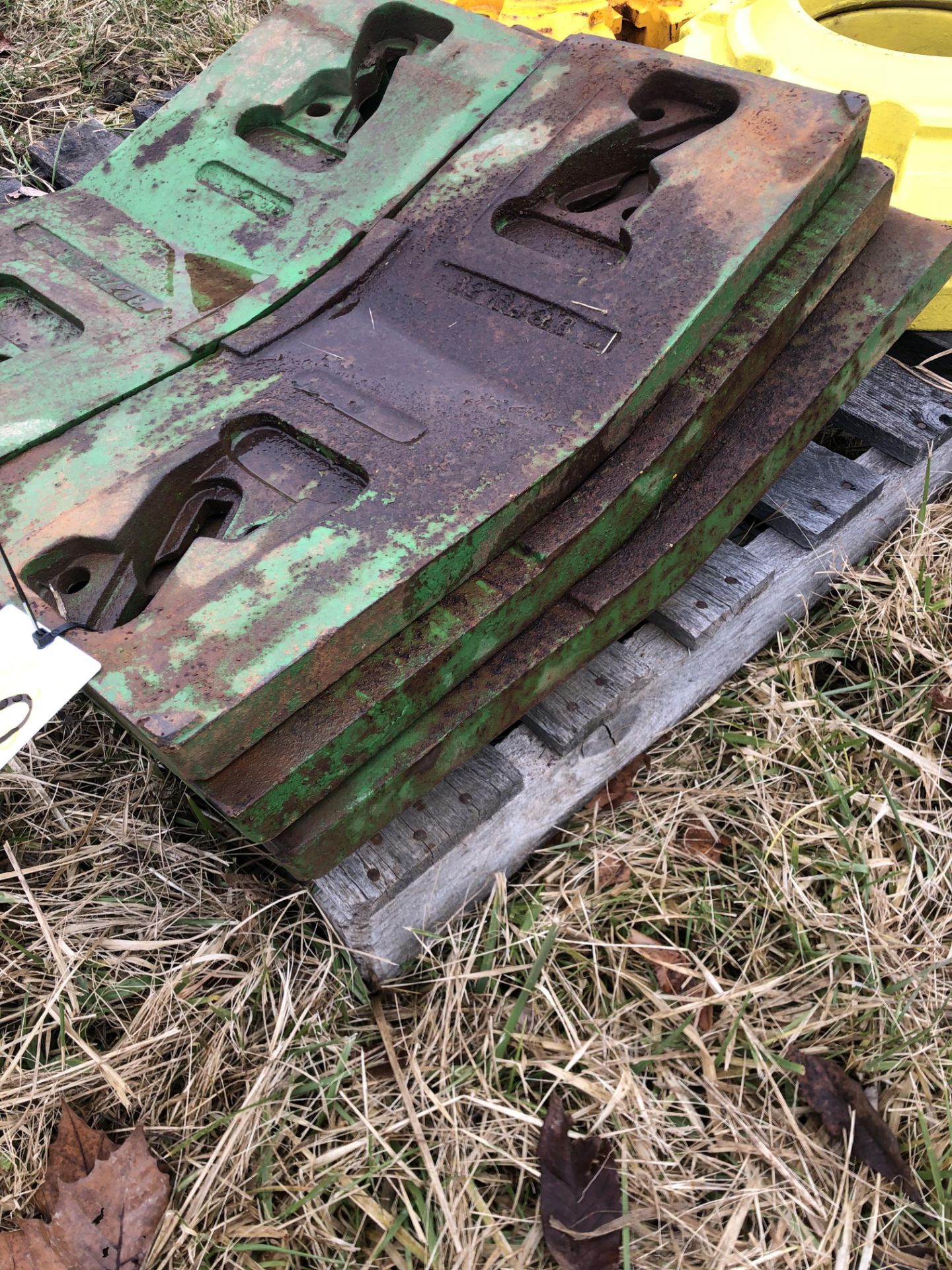 John Deere front slab weights, lot of 4 - Image 2 of 2