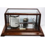 Glass cased barograph by J. Lizars.