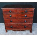 Victorian mahogany bachelor's chest,