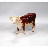 Beswick model of a Hereford cow.