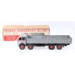 Dinky Toys 501 Foden diesel 8-wheel wagon, 1st type cab with dark grey cab and back,