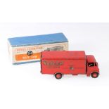 Dinky Toys 514 Guy van Slumberland, 1st type cab with red cab and body, ridged hubs,