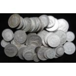 United Kingdom. Collection of pre-1947 silver coins. 535.3g.